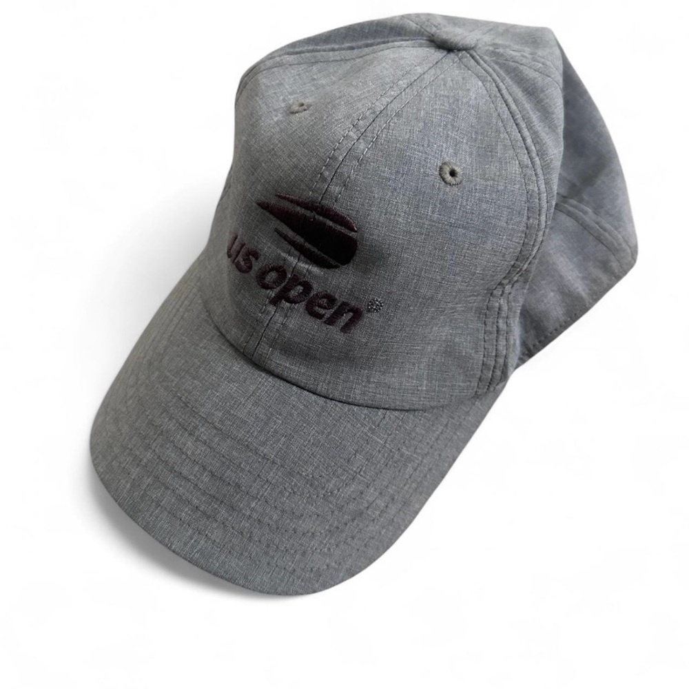NWOT US Open 2020 Tennis Hat Adjustable Baseball Cap Gray Blue, Unisex